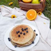 Photo of Blueberry Pancakes.