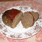 Photo of meatloaf.