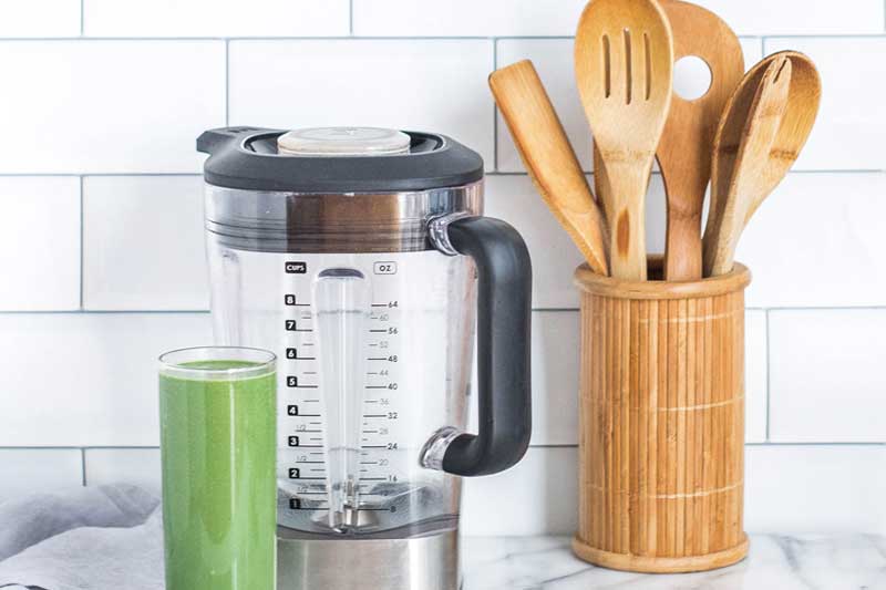 Photo of juicer in kitchen.